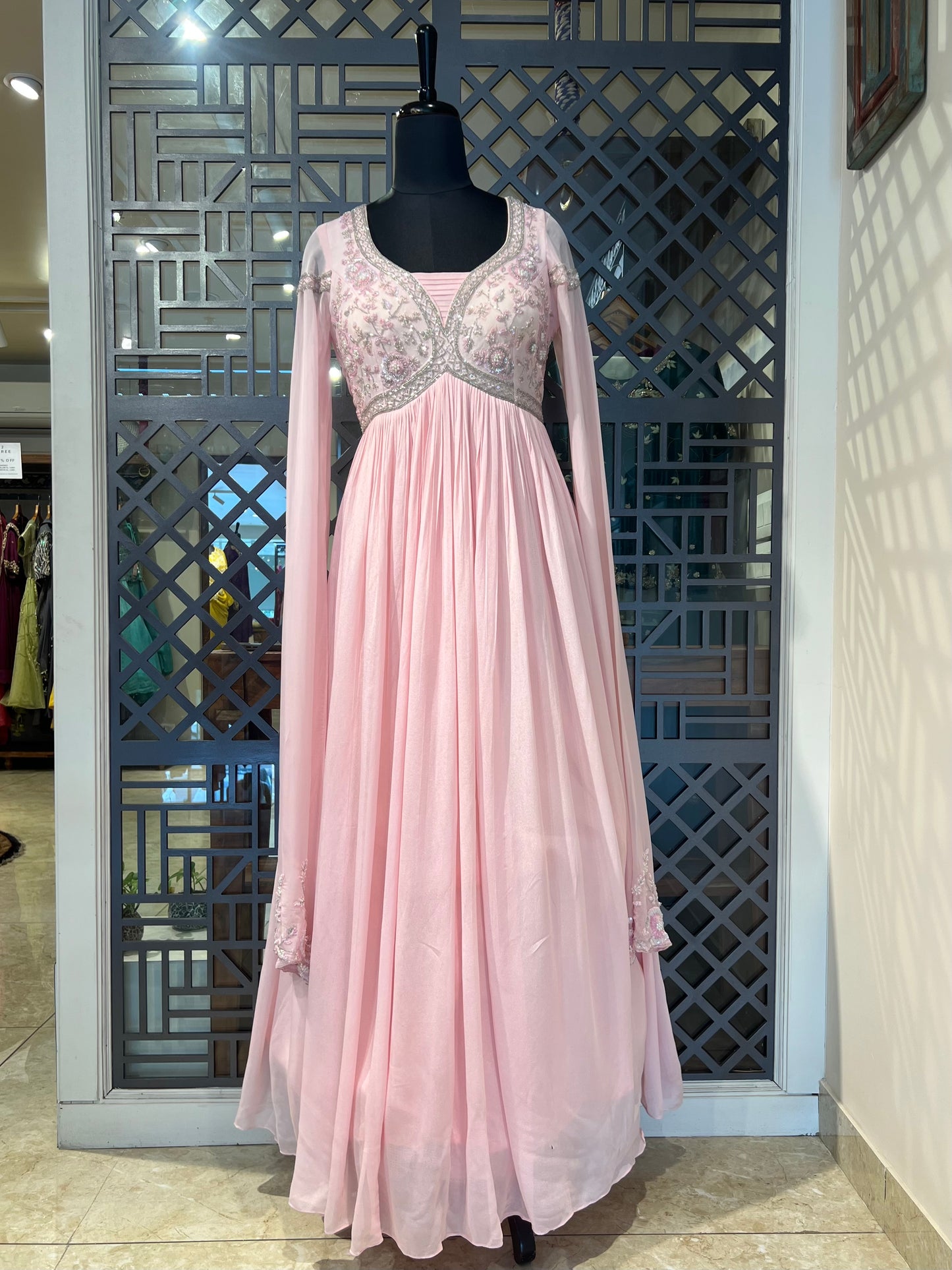 Baby Pipin Embellished Work Gown