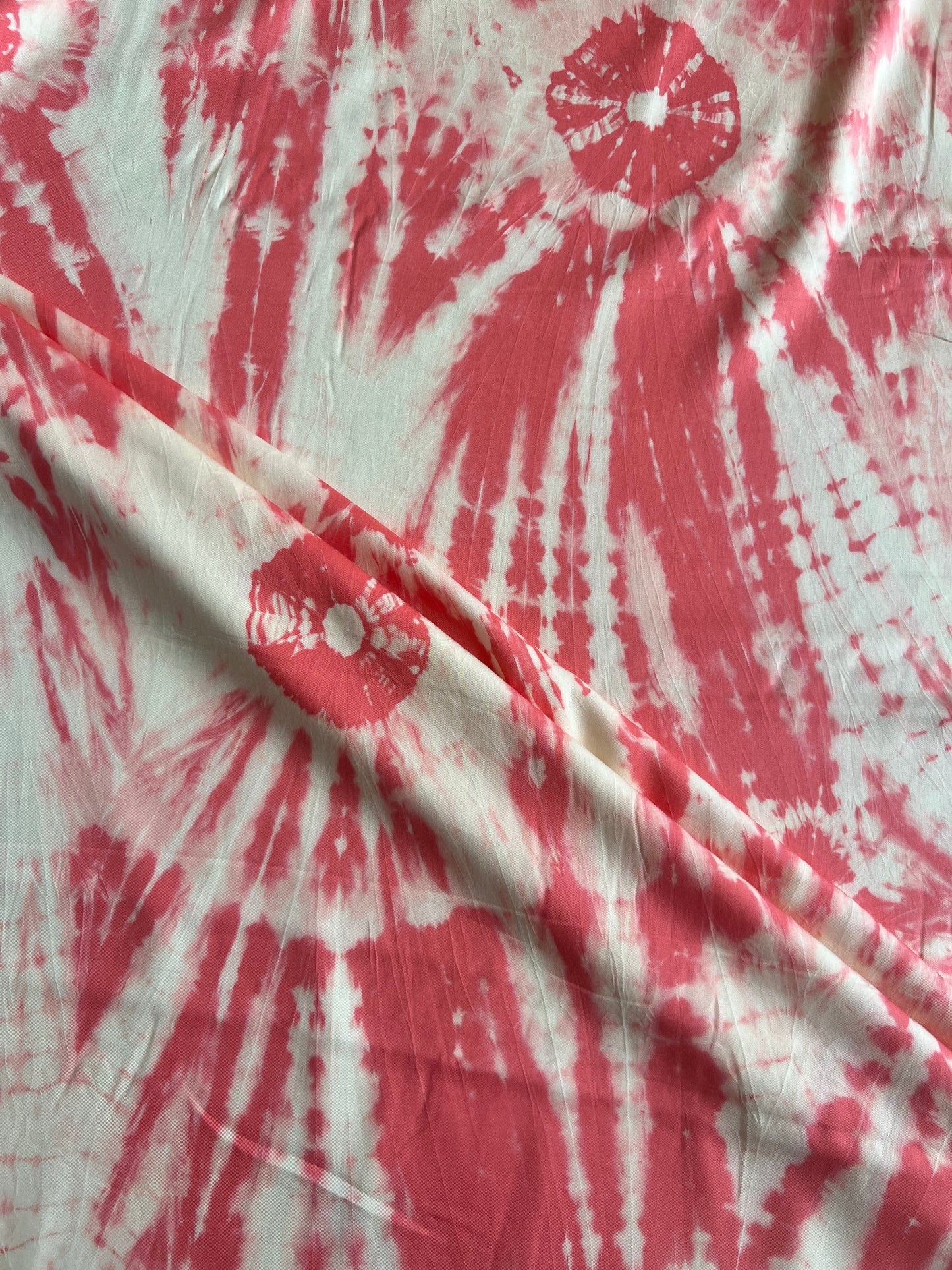 Modal Hand Tie and Dye Printed Fabric