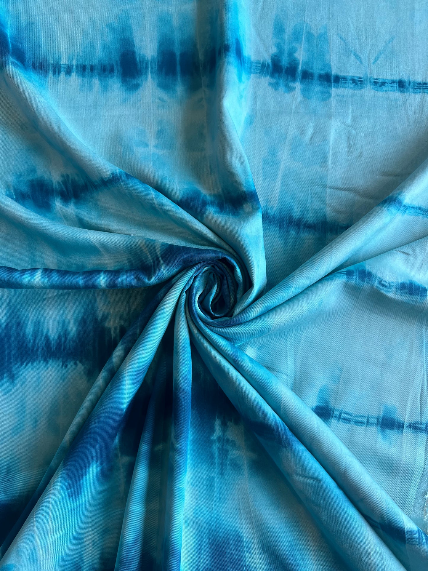 Modal Hand Tie and Dye Printed Fabric