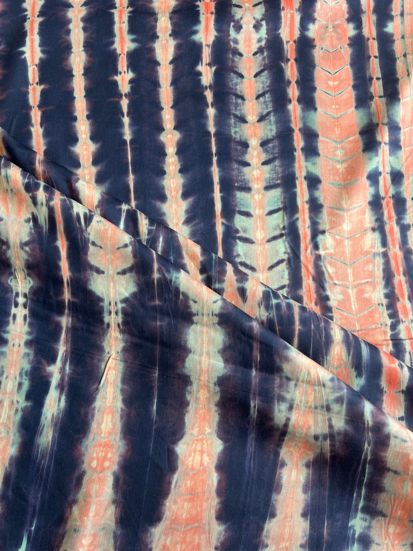 Modal Hand Tie and Dye Printed Fabric