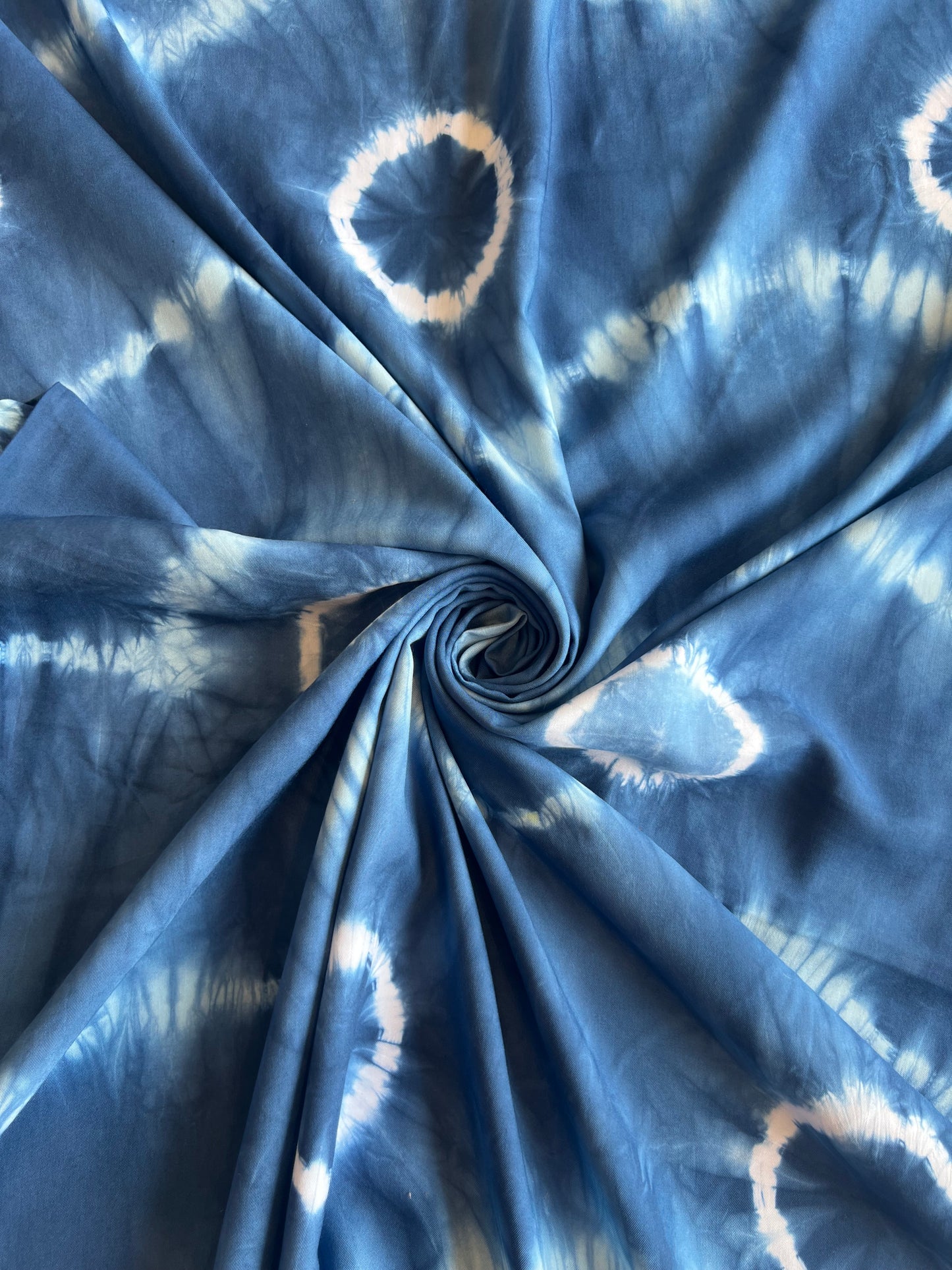 Modal Hand Tie and Dye Printed Fabric