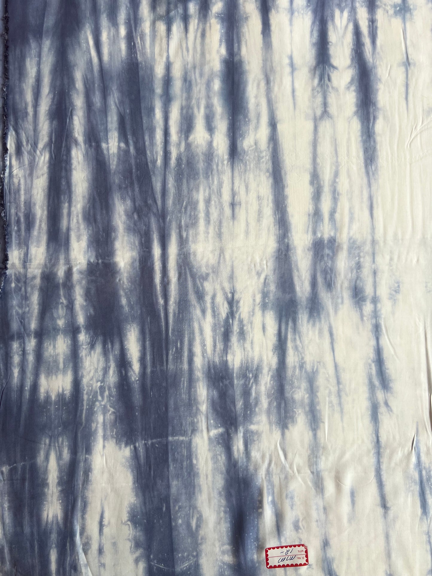 Modal Linen Hand Tie and Dye Printed Fabric