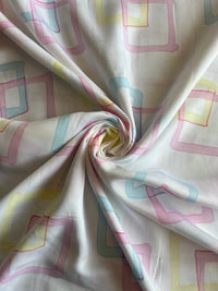 Modal Hand Brush Painted Fabric