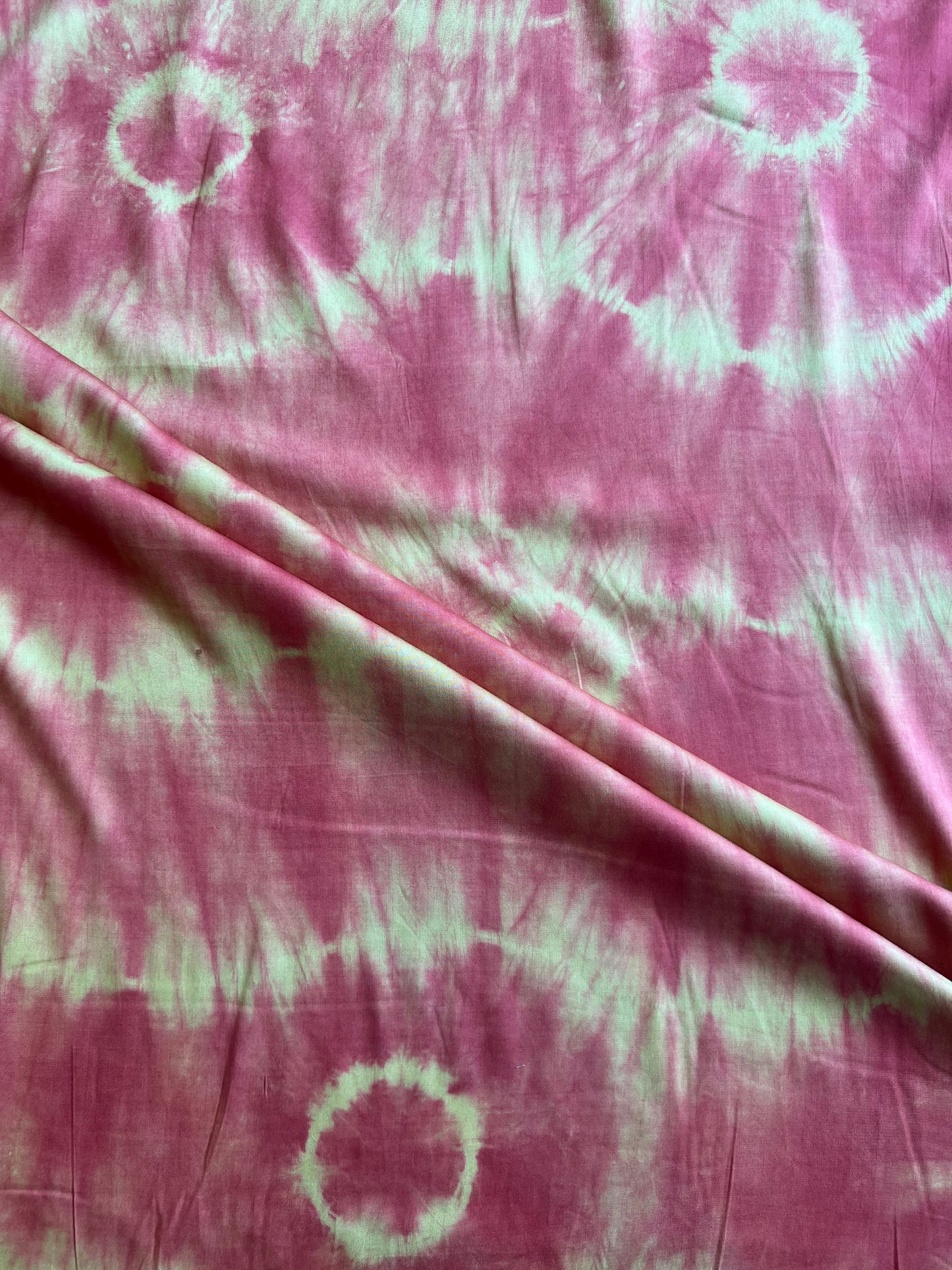 Modal Hand Tie and Dye Printed Fabric