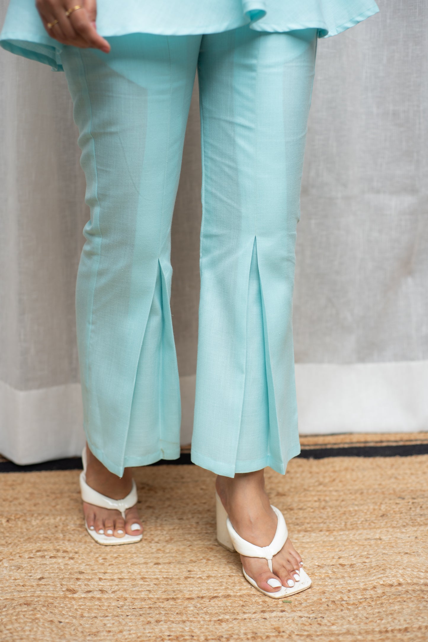 Aqua Pearl Co-ord Set