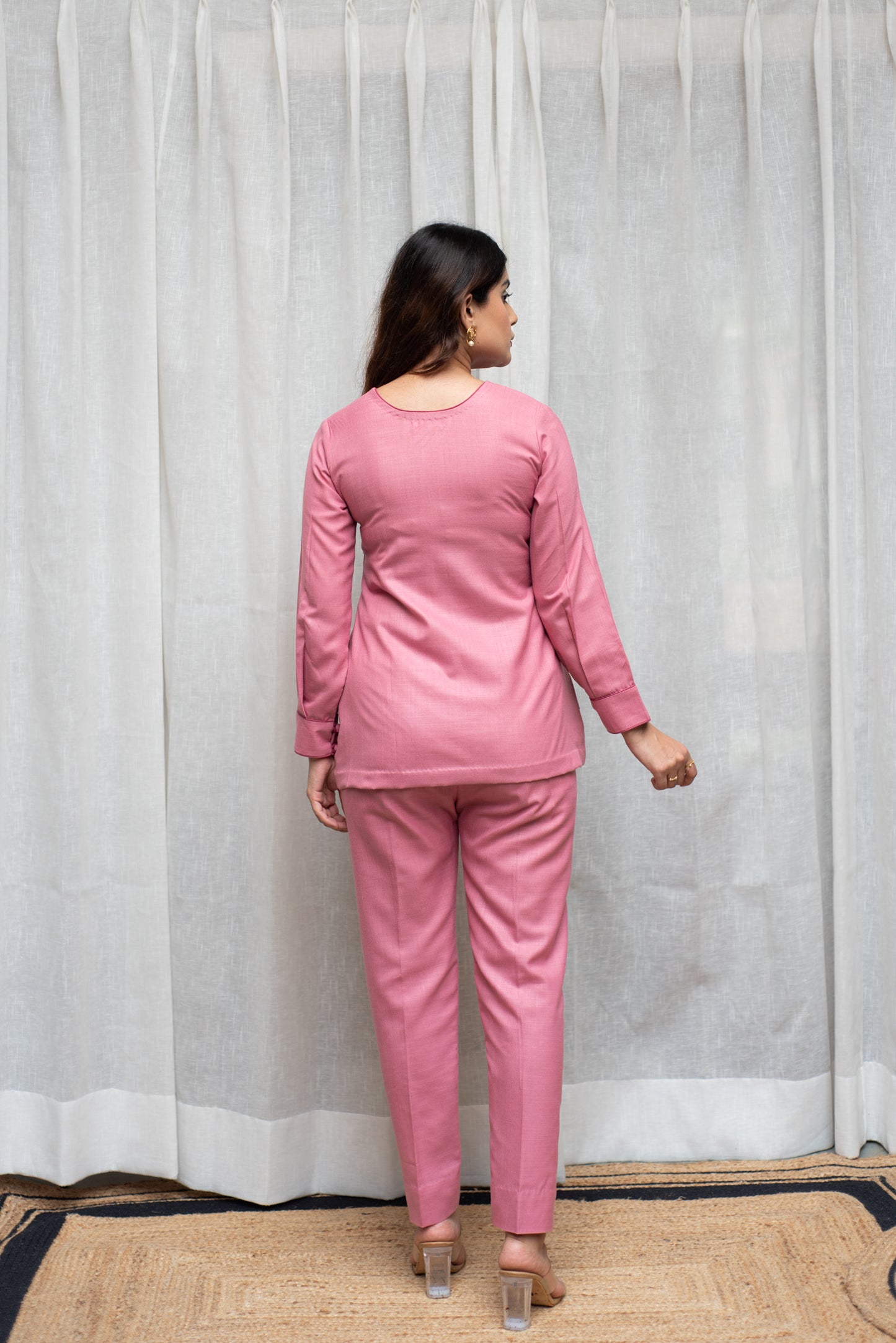 Coral Swirl Co-ord Set
