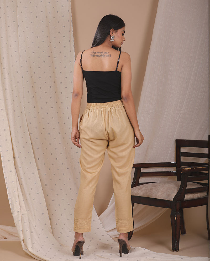 Cotton Linen Pintex Pant