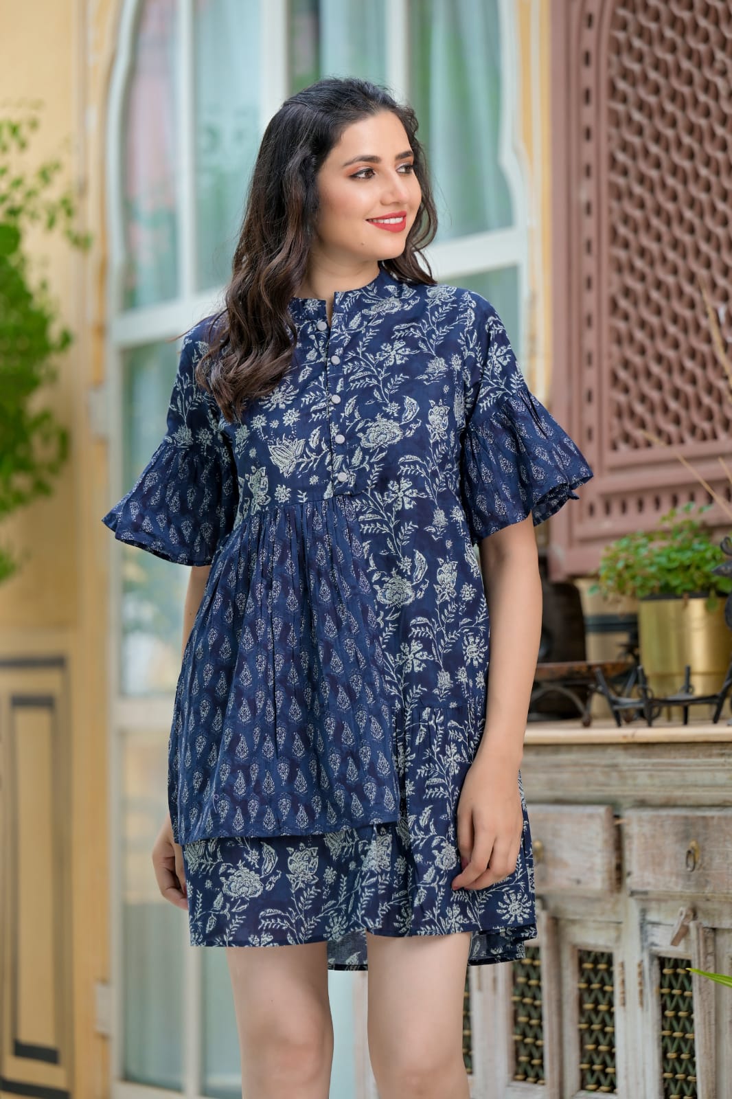 Block Printed Cotton Tunic