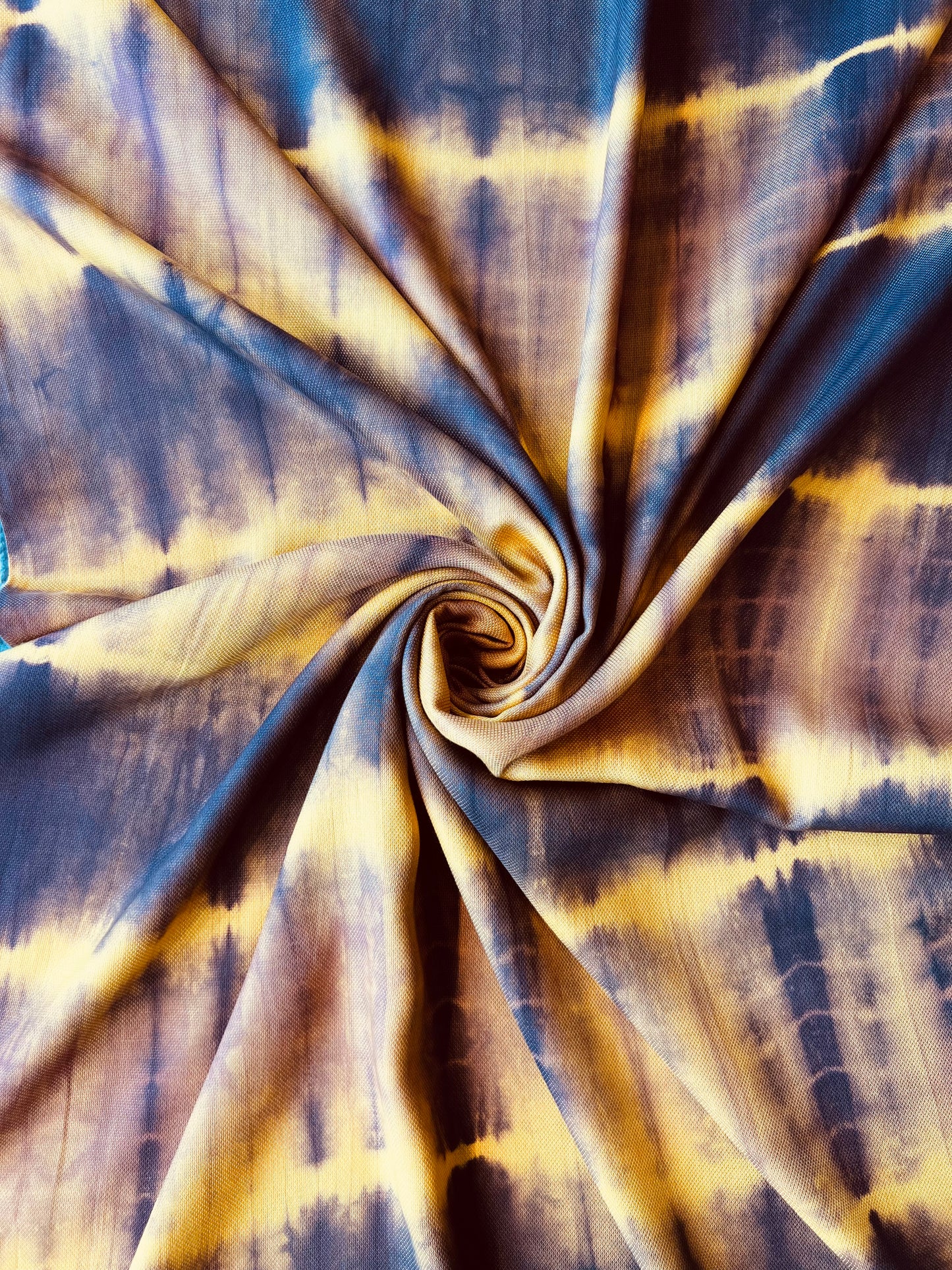 Modal Hand Tye and Dye Printed Fabric