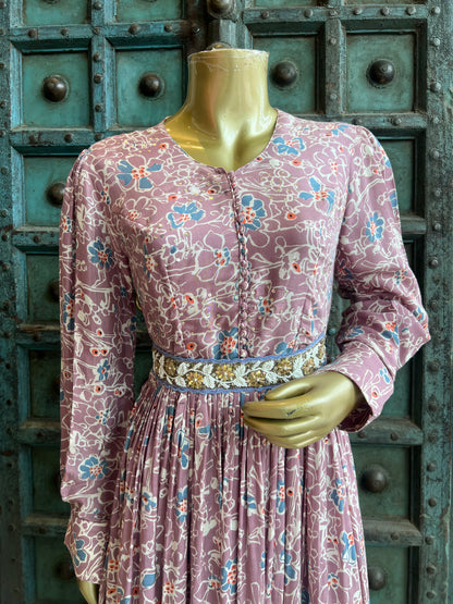 Lailac Printed Gown