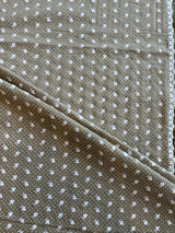 Faune Embroidered Buti Cotton Fabric