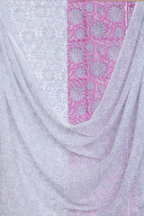 Cotton Hand Block Printed Suit with Mulmul Dupatta