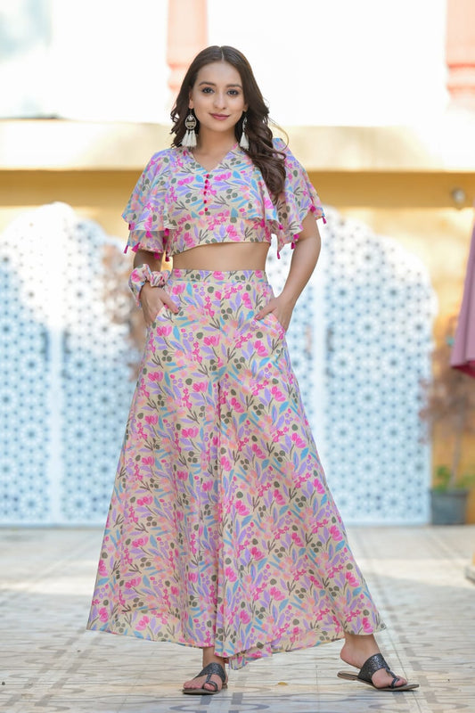 Summer Breezy Indo Western Set