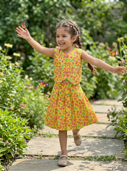 Butterfly Breeze Skirt Set