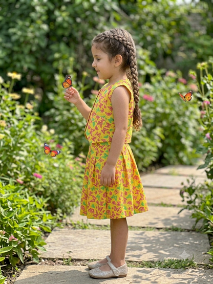 Butterfly Breeze Skirt Set