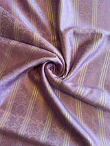 Mauve Self Weaved Silk Fabric