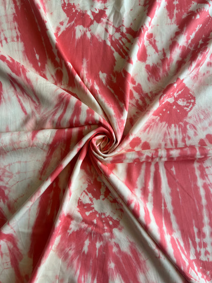Modal Hand Tie and Dye Printed Fabric