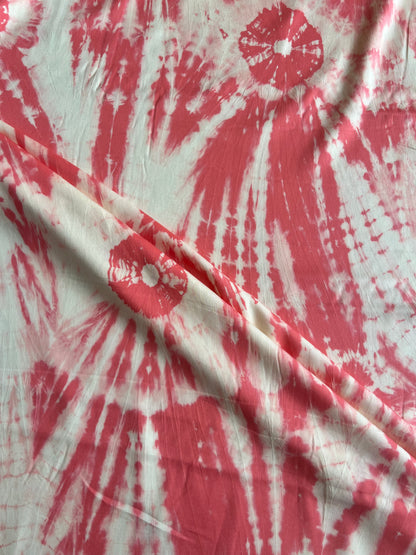 Modal Hand Tie and Dye Printed Fabric