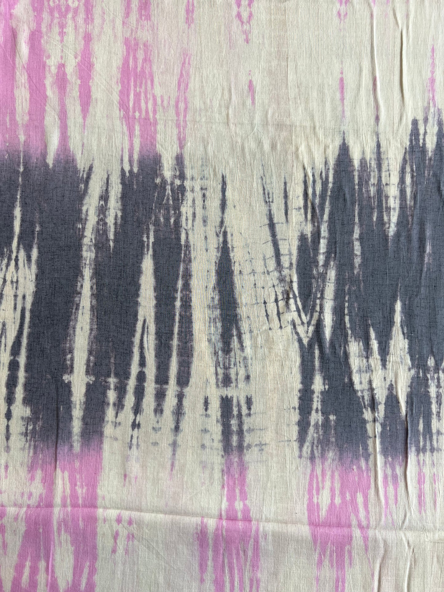 Modal Linen Hand Tie and Dye Printed Fabric