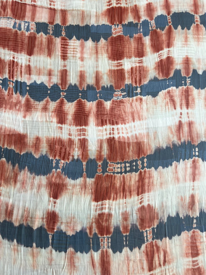Jacquard Modal Hand Tie and Dye Printed Fabric