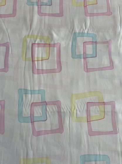 Modal Hand Brush Painted Fabric