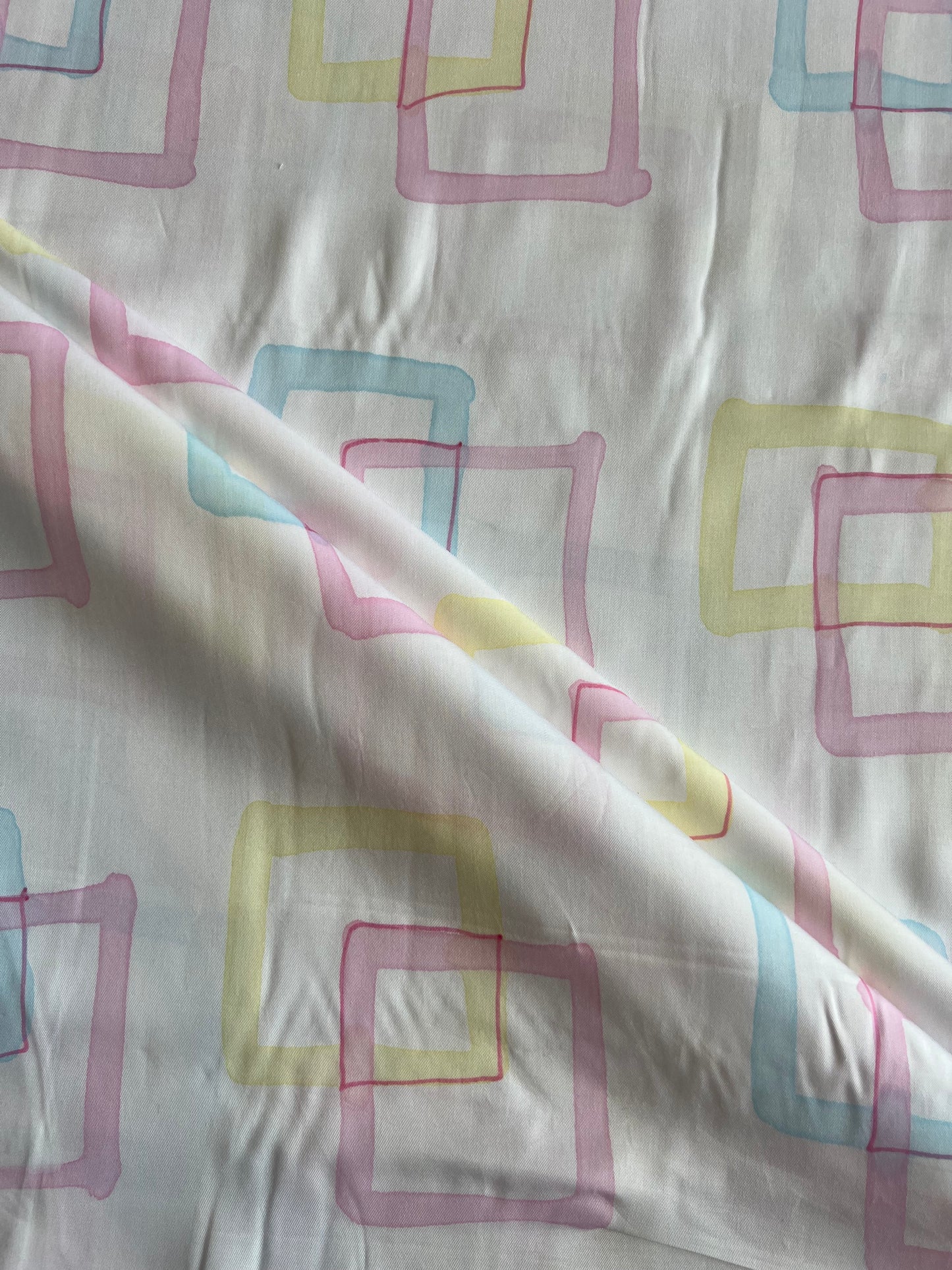 Modal Hand Brush Painted Fabric