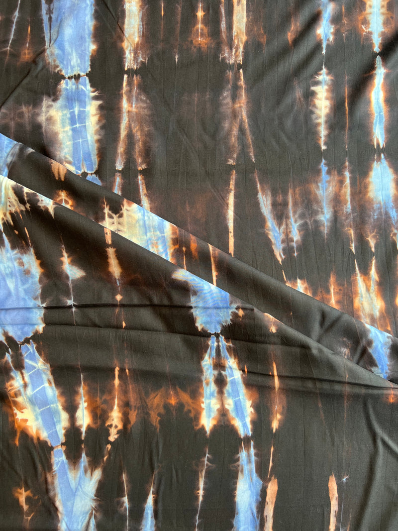 Modal Hand Tie and Dye Printed Fabric