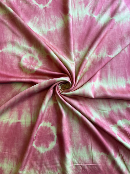 Modal Hand Tie and Dye Printed Fabric