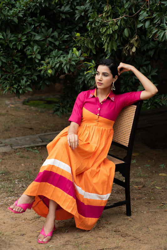 The Tangerine Dress