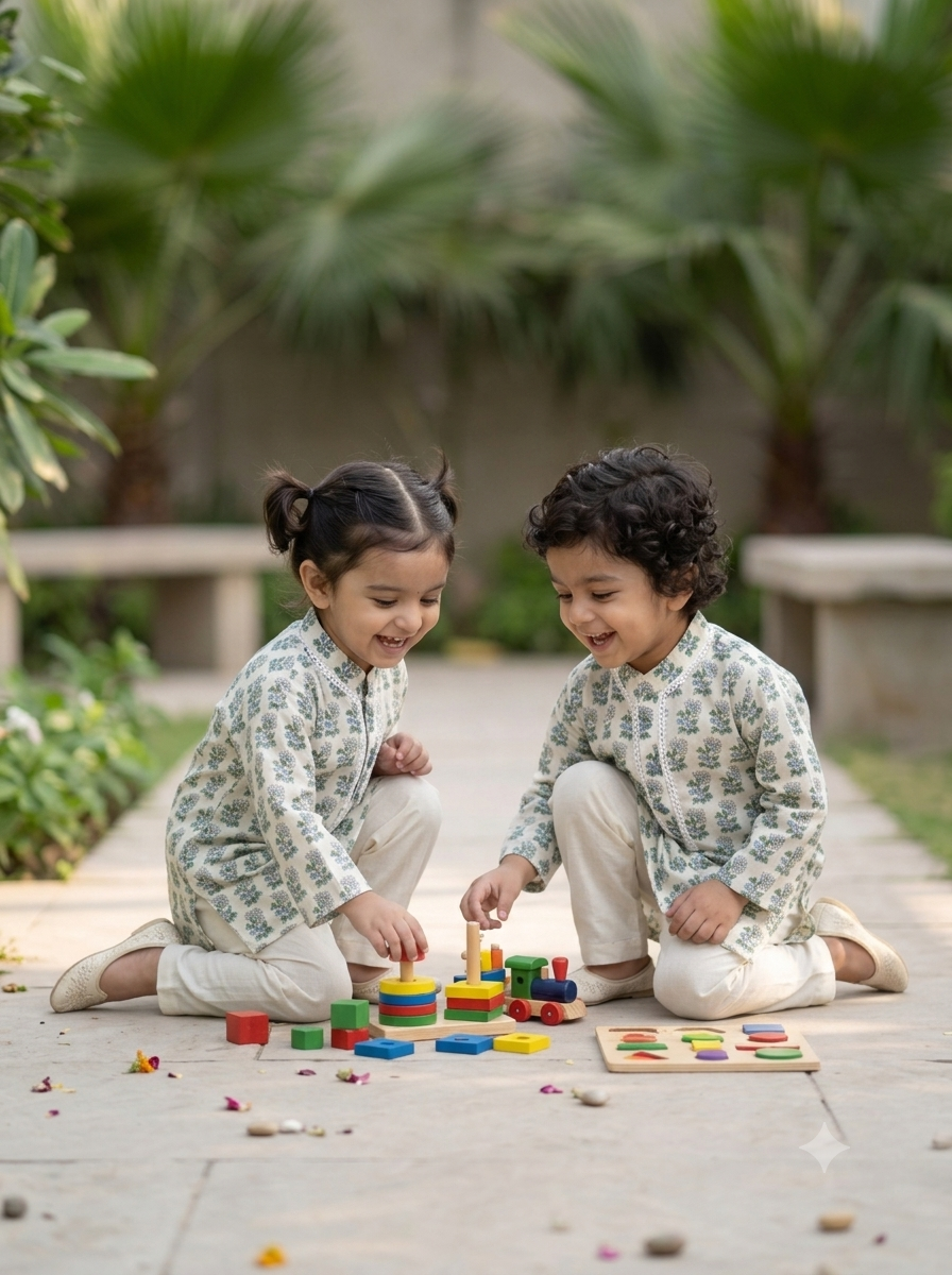 Garden Grace Kurta Set