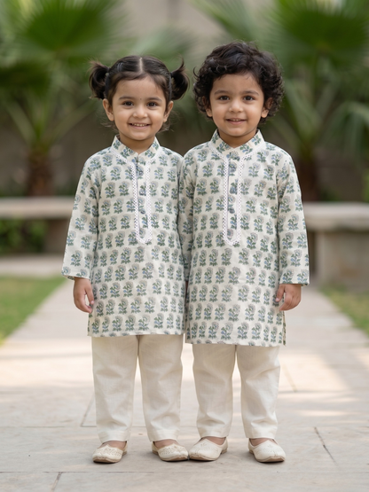 Garden Grace Kurta Set
