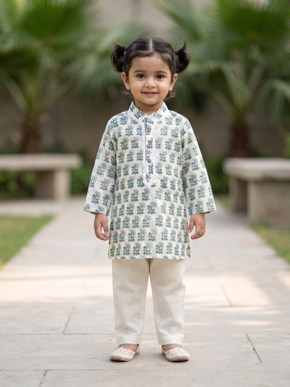 Garden Grace Kurta Set