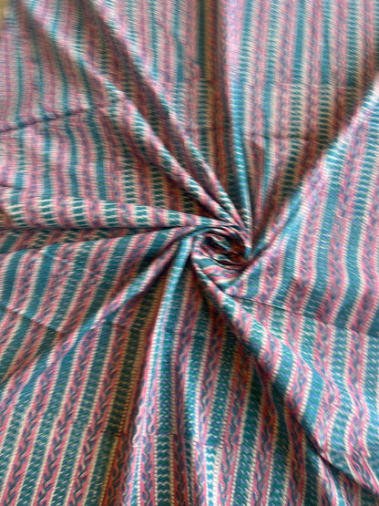 Pure Cotton Hand Block Printed Fabric