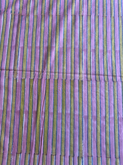 Pure Cotton Hand Block Printed Fabric