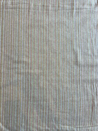 Multicolour Self Weaved Cotton Fabric