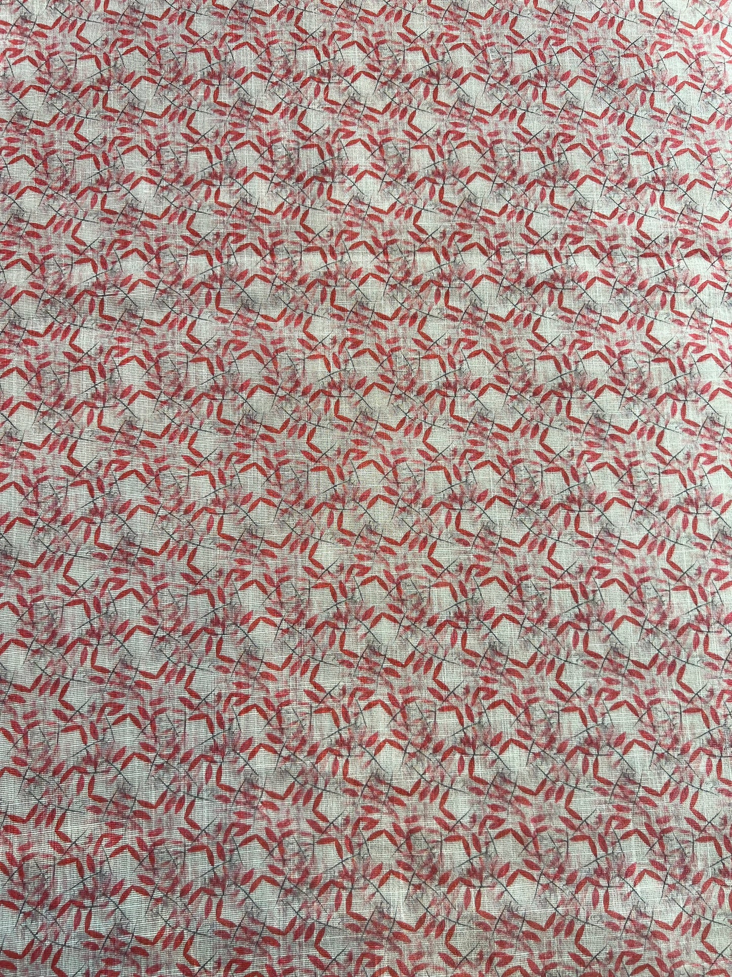 Abstract Printed Tissue Fabric