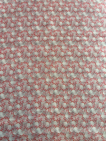 Abstract Printed Tissue Fabric