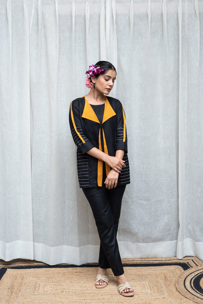 Mid Night Elegance Co-ord Set