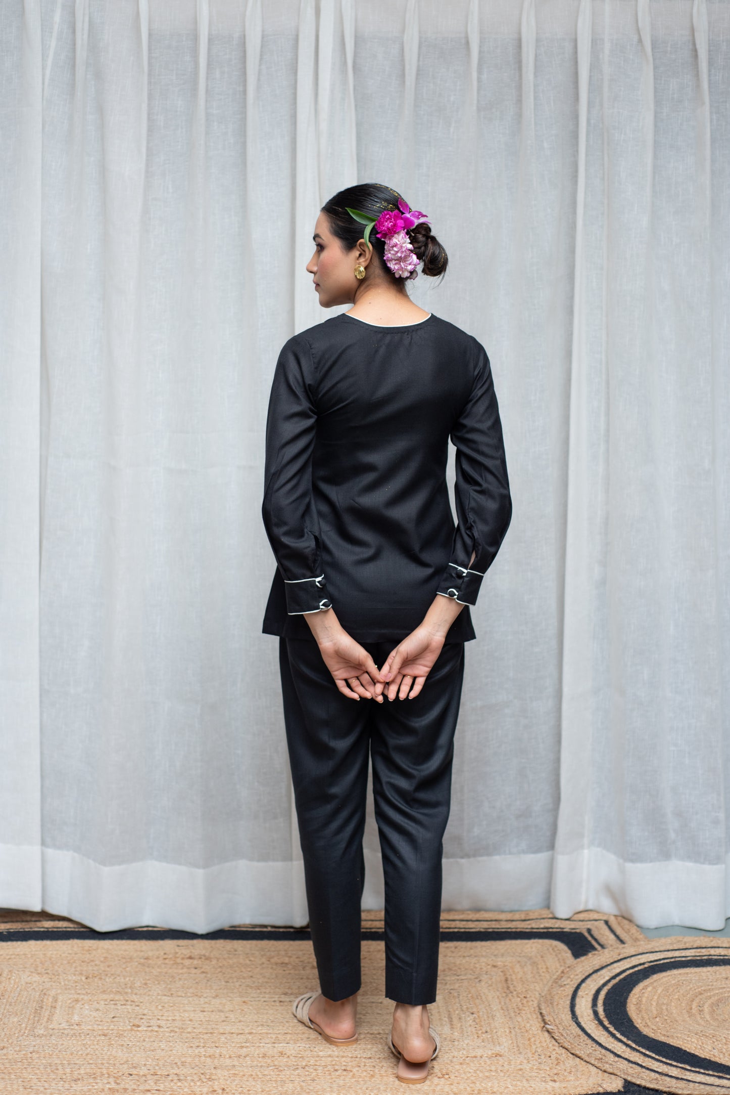 Black Swirl Co-ord Set
