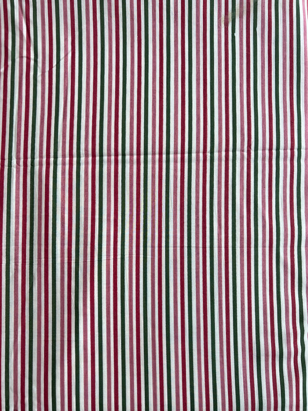 Stripes Printed Cotton Fabric