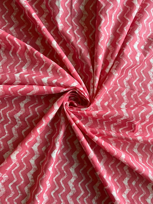 Lehariya Printed Cotton Fabric