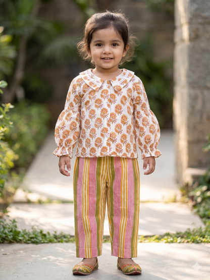 Marigold Peasent Set