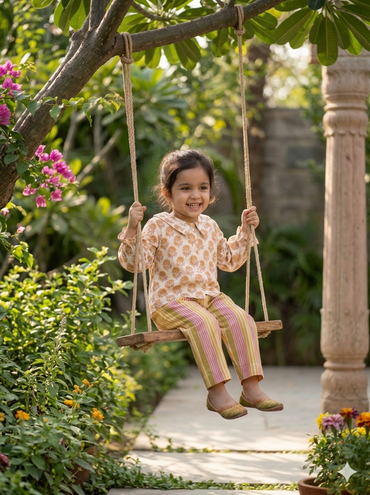 Marigold Peasent Set
