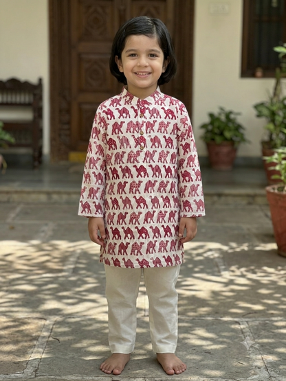 Marwar Camel Kurta Set