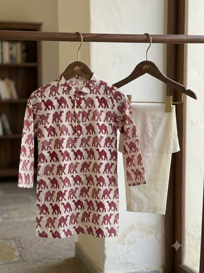 Marwar Camel Kurta Set