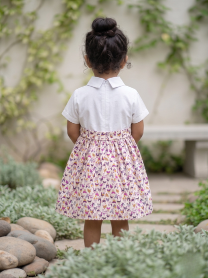 Meadow Hen Cotton Frock