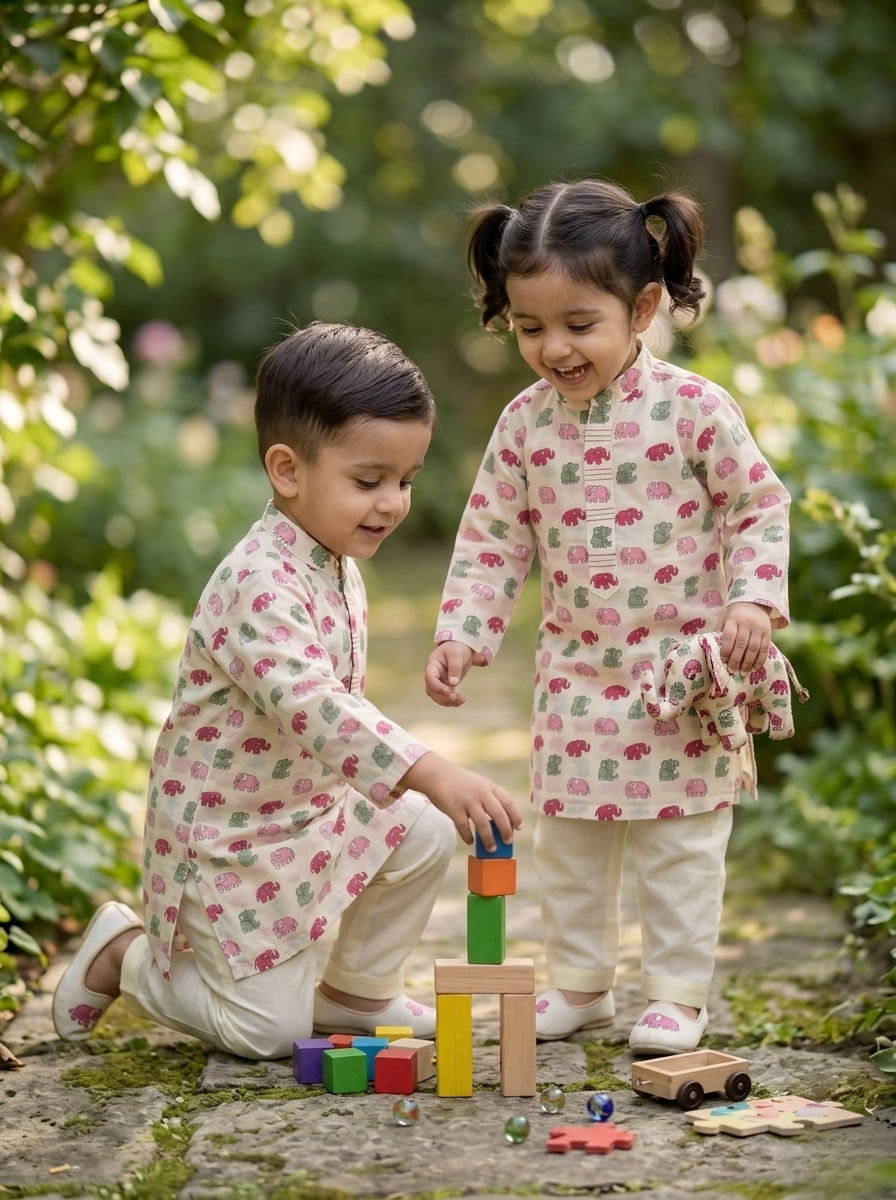 Trunks and Traditions Kurta Set