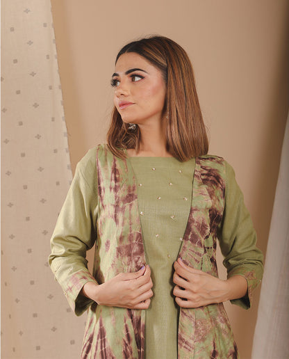 Shibori Shrug 3 piece Set