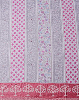Cotton Patch Work Suit with Pink Kota Doriya Dupatta