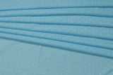 Blue Cotton Embroidered Fabrics